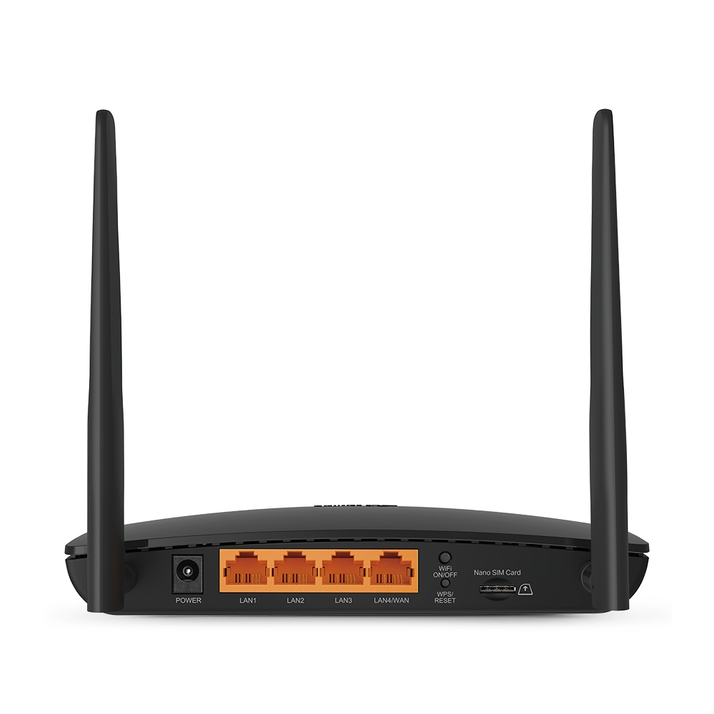 Octopus Telecom 4G LTE router rear ports